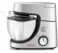 Moulinex QA519D robot kuchenny 1100 W 4,6 l Silver Wbudowane wagi