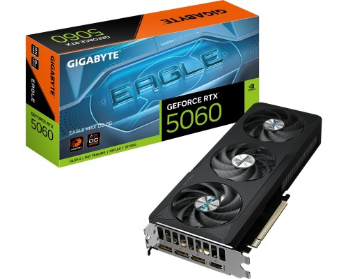 Gigabyte GeForce RTX 5060 Eagle MAX OC 8GB GDDR7 DLSS4 (GV-N5060EAGLEMAX OC-8GD)
