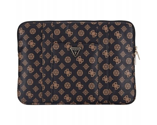 Guess Sleeve 14" Peony Pocket Triangle black