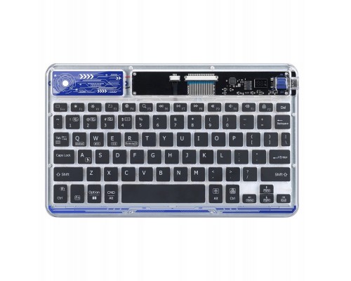 Dux Ducis Keyboard (CK Series) bezprzewodowa do laptopa / tabletu / telefonu przezroczysta