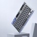Dux Ducis Keyboard (CK Series) bezprzewodowa do laptopa / tabletu / telefonu przezroczysta