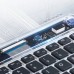 Dux Ducis Keyboard (CK Series) bezprzewodowa do laptopa / tabletu / telefonu przezroczysta