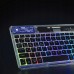 Dux Ducis Keyboard (CK Series) bezprzewodowa do laptopa / tabletu / telefonu przezroczysta