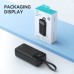 BWOO 65W  30000 mAh 2 x USB-A, 1 x Type C  wyświetlaczem LCD Black