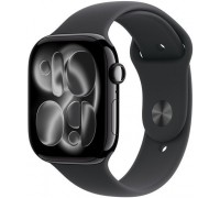 Watch Series 11 Cellular 46mm Jet Black /Black Sport Band - M/L
