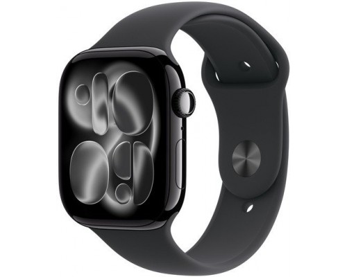 Watch Series 11 Cellular 46mm Jet Black /Black Sport Band - M/L