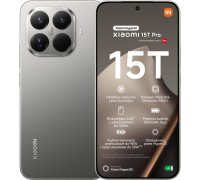 Xiaomi 15T Pro 5G 12/1TB Gray  (69325544476630)