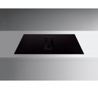 Falmec Zero OKAP Z PŁYTĄ ZERO EASY 84 cz/SZKŁO CZARNE MATOWE led/BIAŁE s/600 z/FILTREM