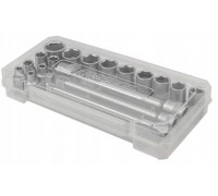 3/8" 20el. z nasadkami (6-22mm), adapterami i przedłużkami