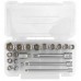 3/8" 20el. z nasadkami (6-22mm), adapterami i przedłużkami