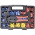 TOOLCRAFT PZ-504 820927 Crimptænger-sæt 1004 dele Koaksial-stikforbindelse, Uisolerede kabelsko, Isolerede kabelsko RG6, RG58, RG59, RG62