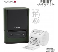 Olympia Etikettendrucker PM 220 grün
