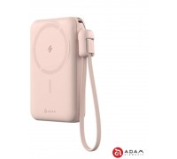Adam Elements Vionta C2 Pro - Magnetic  Wireless do iPhone/Apple Watch 10000 mAh Pink