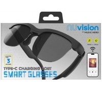 Inteligentne okulary przeciwsłoneczne z słuchawkami SBS NUvision 8018417500169 MHSUNGLASSBTK (8018417500169)