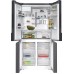Siemens KF96DPXEA, Freestanding, French door, Grey, Glass, 547 L, SN-T