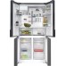 Siemens KF96DPXEA, Freestanding, French door, Grey, Glass, 547 L, SN-T