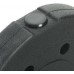 vidaXL Platee obciążeniowe 4 pcs black 21 x 3.8 cm
