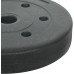 vidaXL Platee obciążeniowe 4 pcs black 21 x 3.8 cm