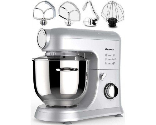 Germin mikser planetarny BERLINGER Mocny 1500W 5,5L 4 mieszadła