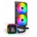 Montech HyperFlow Digital 240 Black zestaw AIO