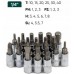 1/4" 66el. (6-kątnych)