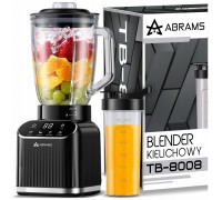 goblet Abrams BLENDER KIELICHOWY SZKLANY 1,5L MIKSER DO SMOOTHIE KOKTAJLI OSTRZA TYTANOWE