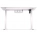 Gaming galds Endorfy Atlas S Electric Onyx White White 114 cmx60 cm