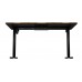 Gaming galds Endorfy Atlas L Electric Dark Wood Ciemnobrązowe 150 cmx76 cm