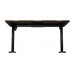 Gaming galds Endorfy Atlas L Electric Dark Wood Ciemnobrązowe 150 cmx76 cm