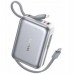 Awei C03 20000mAh 45W          USB-A/USB-C + kable Lightning/USB-C srebrny