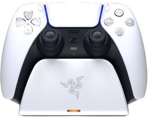 Rawith er Quick Charging Stand for PlayStation 5–White NASA Packaging - White