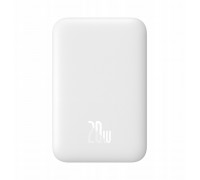 Baseus Baseus Airpow 6000mAh 20W  kablem Baseus Simple USB-C (20V/3A) 30cm - White