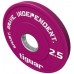 Tiguar Plate frakcyjny gumowy TIGUAR olympic 50 mm 2.5 kg