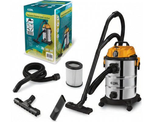 Coil Coil odkurzacz przemysŁowy na mokro i sucho 1300w 25l