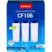 Coffix Filtr wody do ekspresu Coffix CF106 DeLonghi zamiennik Multipack 3 szt.