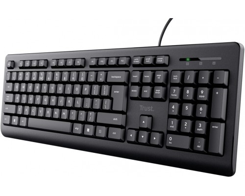 Trust Primo klawiatura Biuro USB QWERTZ węgierski Czarny