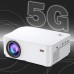 QIKtech RZUTNIK PROJEKTOR SMART TV WIFI FULL HD 4K 9000lm LCD LED BLUETOOTH ANDROID (biały)