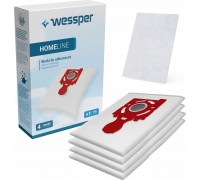 Wessper do Zelmer Jupiter ZMB03K, IZ-49.4220PF, 49.4220, Safbag Red - synthetic 4 pcs.i + filter