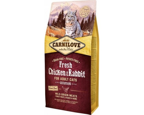 Carnilove Carnilove Cat Fresh Chicken & Rabbit Gourmand - chicken and rabbit 2kg