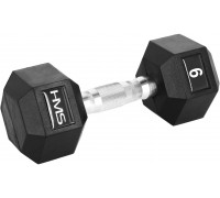 HMS ‎‎Hantel Hex Pro rubberized 1 x 9 kg