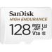 SD  SanDisk High Endurance MicroSDXC 128 GB Class 10 UHS-I/U3 V30 (SDSQQNR-128G-GN6IA)