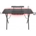Gaming galds Genesis Holm 300 RGB Black 120 cmx60 cm + Nitro 770 Black-czerwony (NFG-0751)