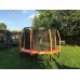 Garden Trampoline Jumpi Maxy Comfort Plus With inner mesh 12.5 FT 374 cm Orange