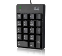 Spire ADESSO klawiatura numeryczna WKB-6010UB bezprzewodowa 18 klawiszy