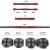 HMS ‎Dumbbells SGC40 bituminous 2 x 20 kg