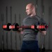 HMS ‎Dumbbells SGC40 bituminous 2 x 20 kg