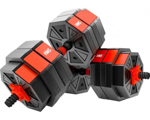 HMS ‎Dumbbells SGC40 bituminous 2 x 20 kg