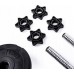 Bestif ‎‎‎Dumbbells BH015 bituminous 2 x 7.5 kg