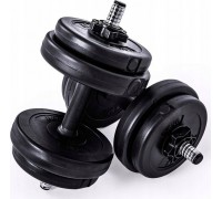 Bestif ‎‎‎Dumbbells BH015 bituminous 2 x 7.5 kg