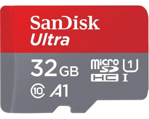 SD  SanDisk Ultra MicroSDHC 32 GB Class 10 UHS-I/U1 A1 (SDSQUA4-032G-GN6IA)